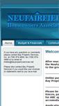 Mobile Screenshot of neufairfieldhoa.org